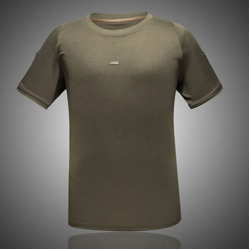 Tactical Military Outdoor Quick Dry O-Neck T-Shirts