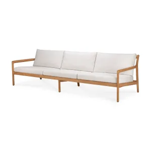 Teak Jack Outdoor Sofa - Off White