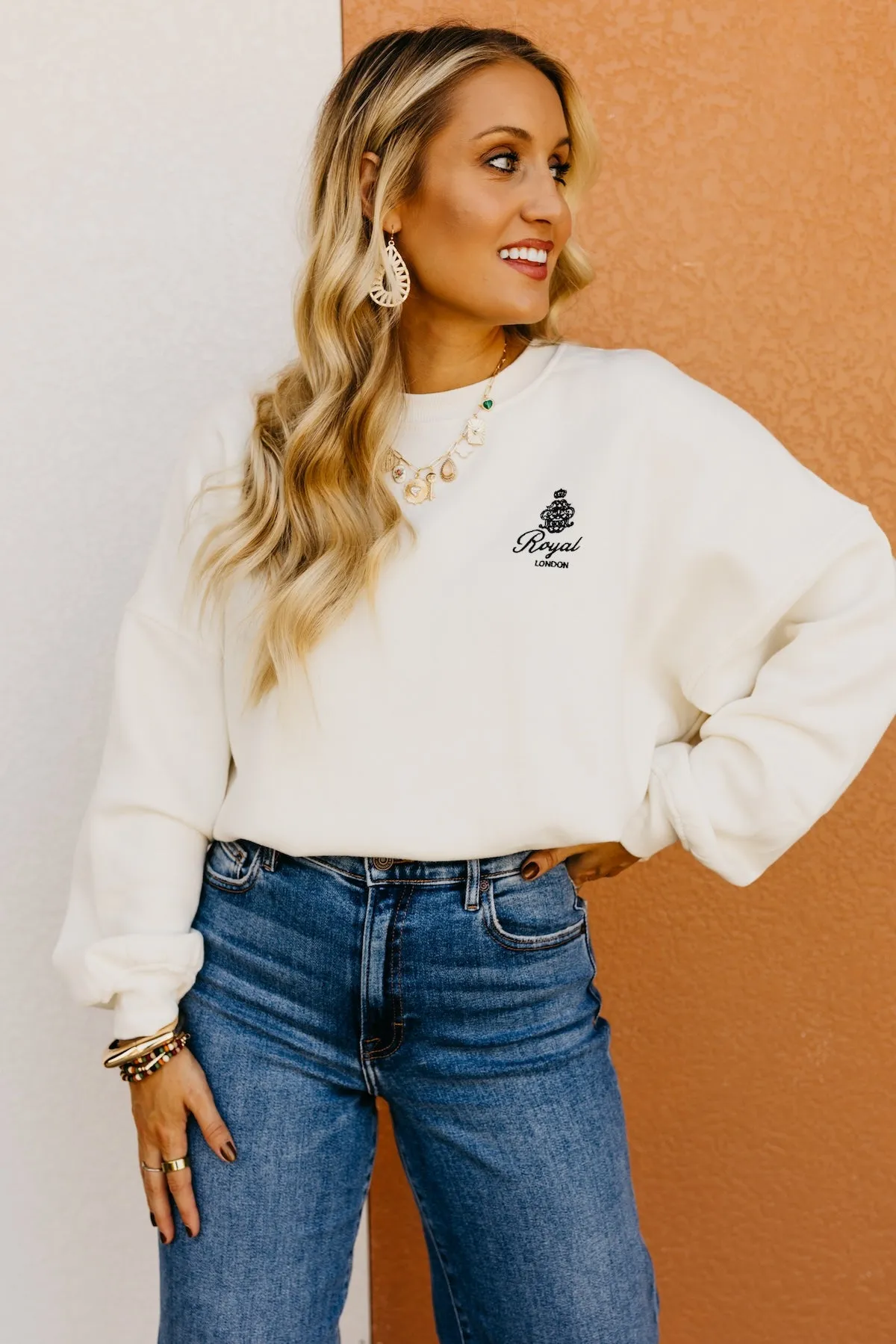 The Bon Voyage Embroidered Sweatshirt