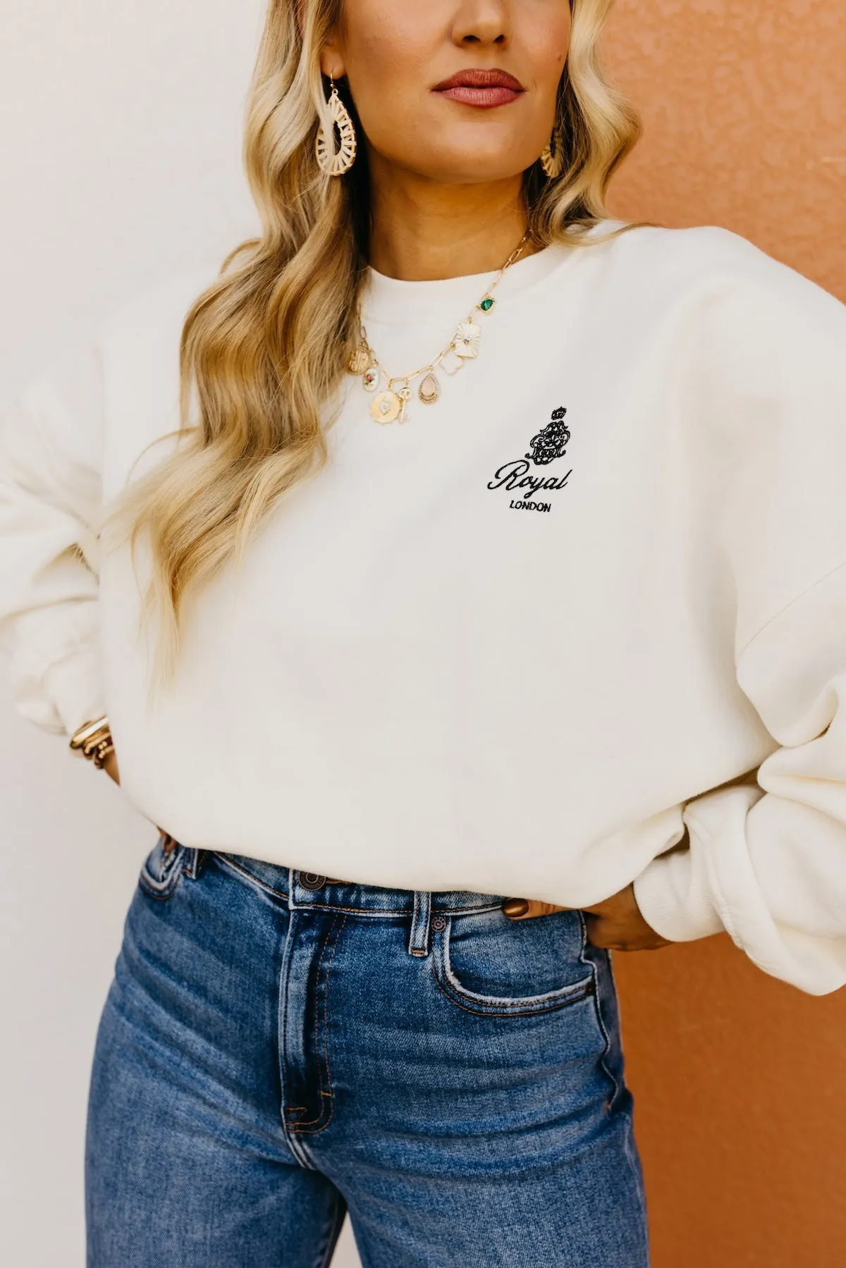 The Bon Voyage Embroidered Sweatshirt