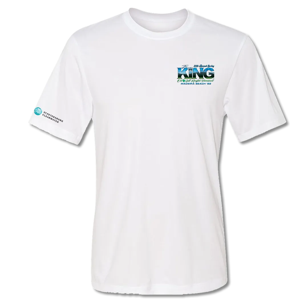 The KING - Spring 2022 - Men's Short Sleeve Performance Shirt - White