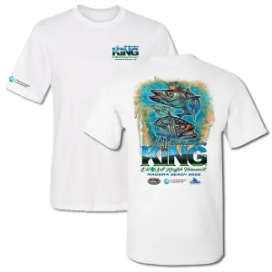 The KING - Spring 2022 - Men's Short Sleeve Performance Shirt - White