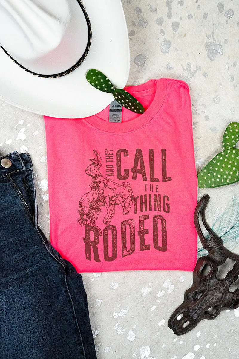 The Thing Rodeo Adult Fusion ChromaSoft Performance T-Shirt