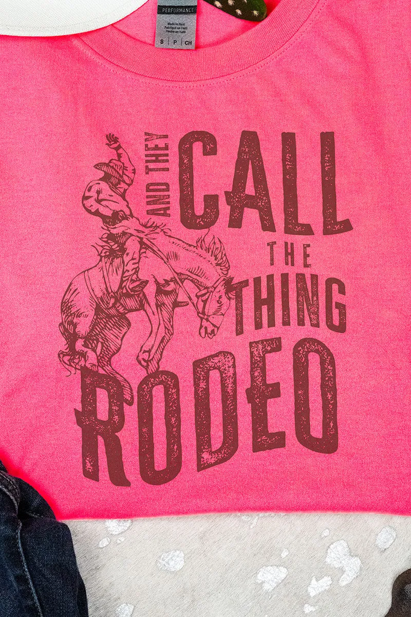 The Thing Rodeo Adult Fusion ChromaSoft Performance T-Shirt