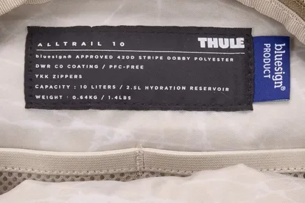 Thule AllTrail Vätskeryggsäck 10L - Faded Khaki