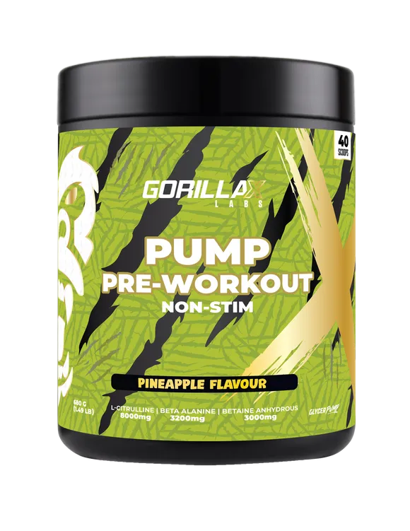 Ultimate Non-Stim Pump Pre Workout by Gorilla X Labs