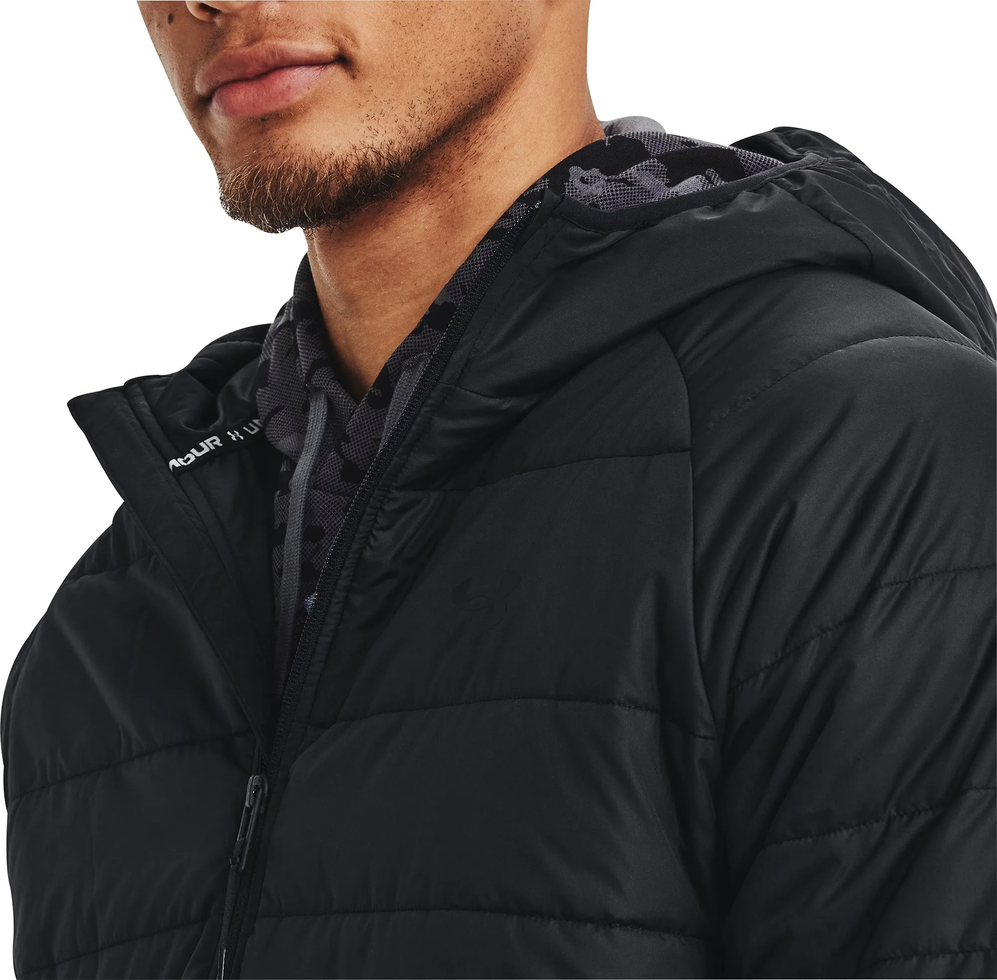 Under Armour Storm Session Hybrid Mens Jacket - Black