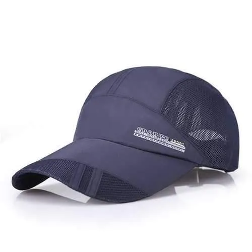 Unisex Breathable Quick Dry Mesh Outdoor Baseball Cap