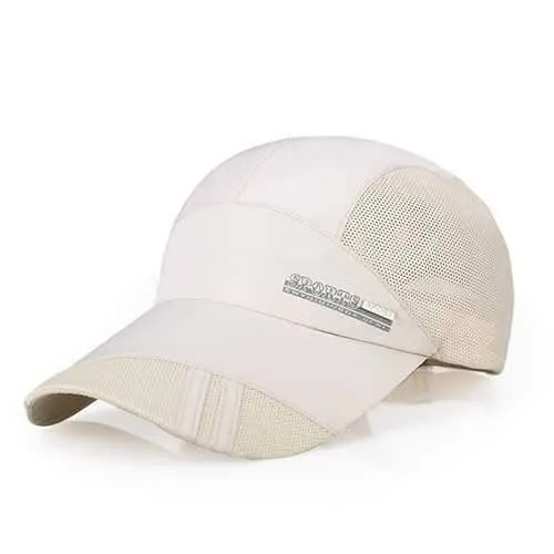 Unisex Breathable Quick Dry Mesh Outdoor Baseball Cap