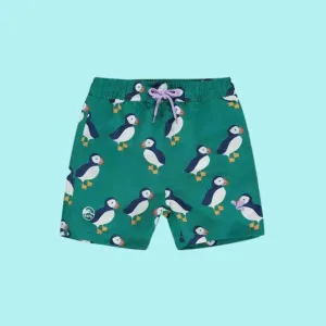 UV Protective Swim Shorts - Puffin