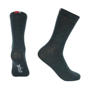 VELOCIO WOOL SOCKS SIGNATURE WARMER PETROL