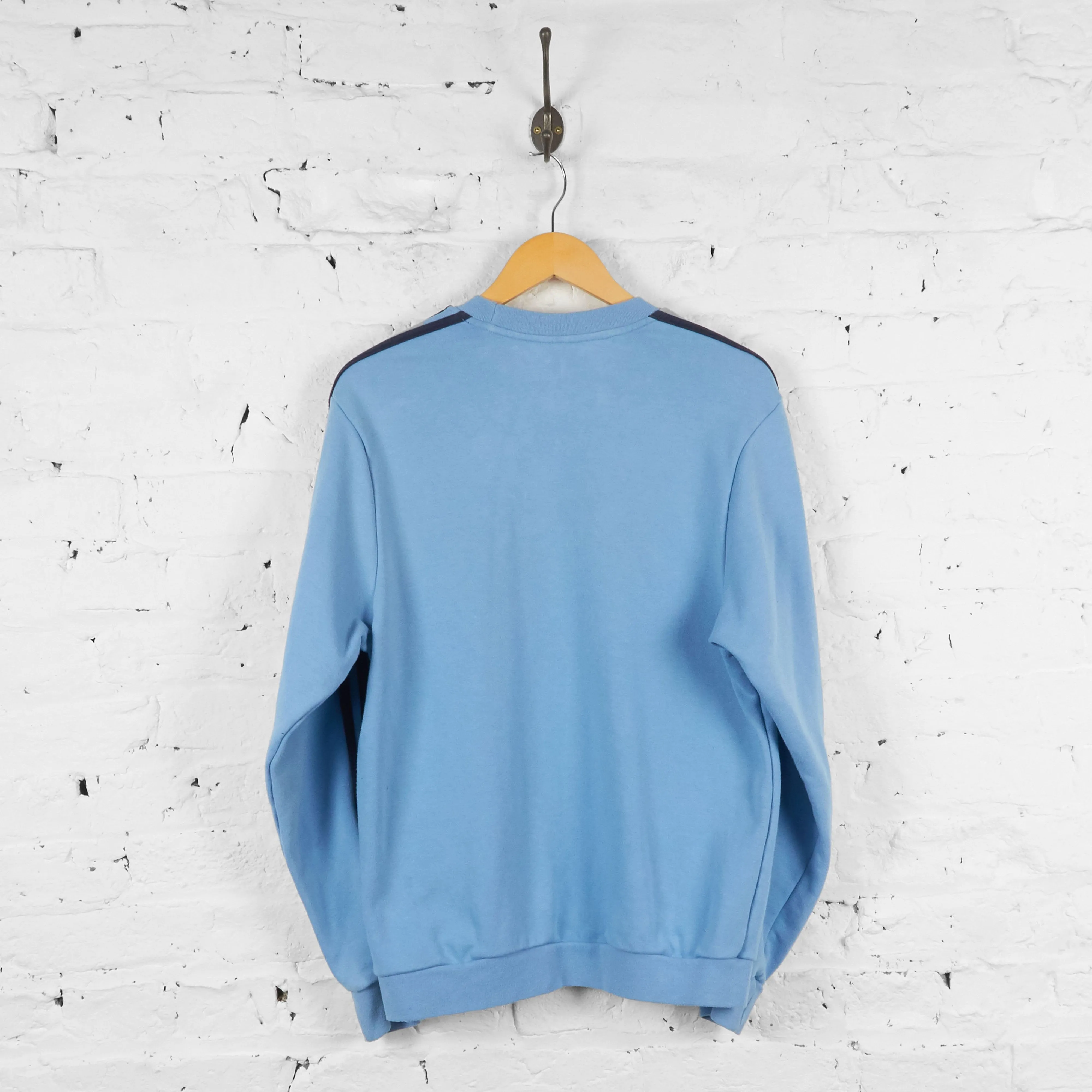Vintage Adidas Sweatshirt - Blue - L