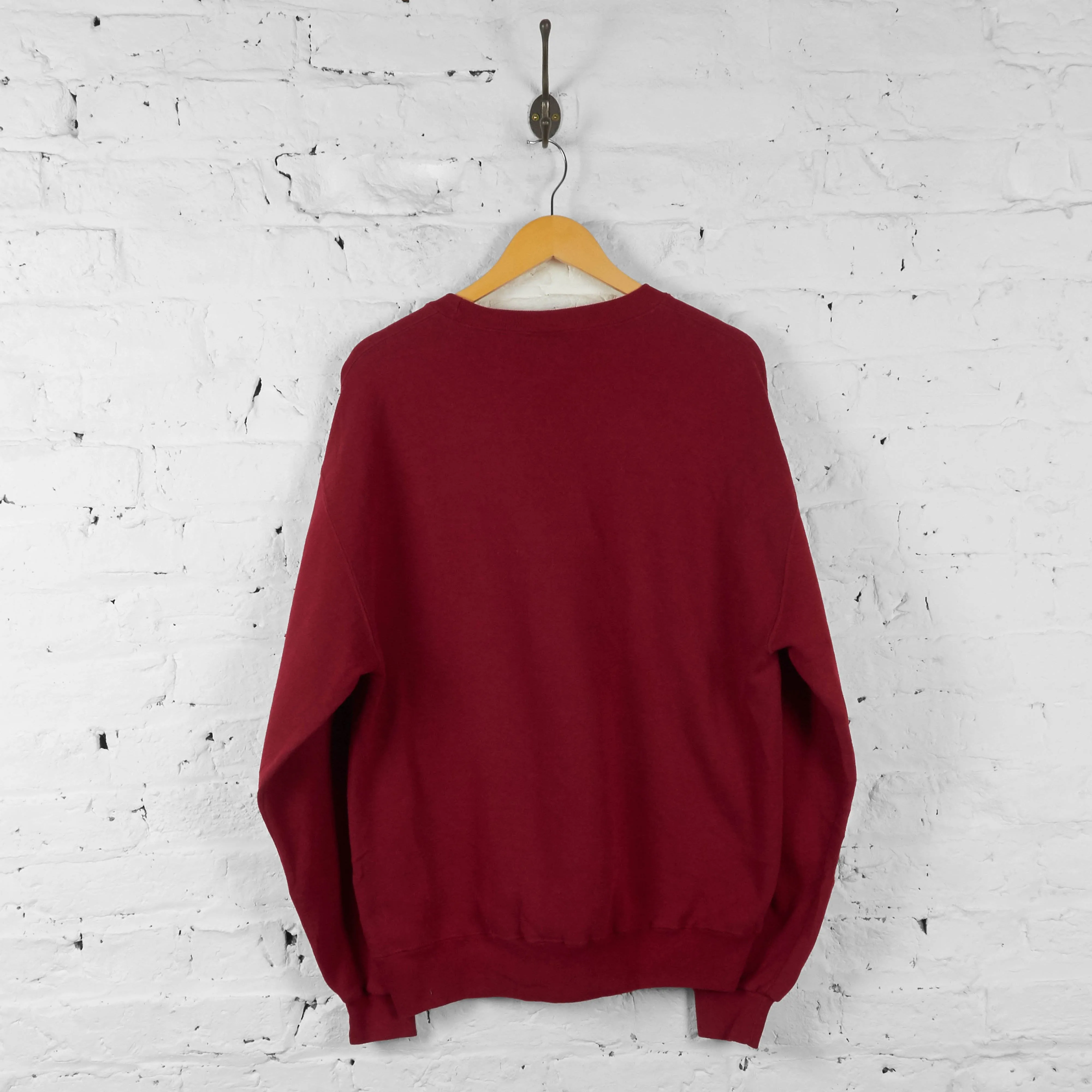 Vintage Alpha Omega Sweatshirt - Red - L