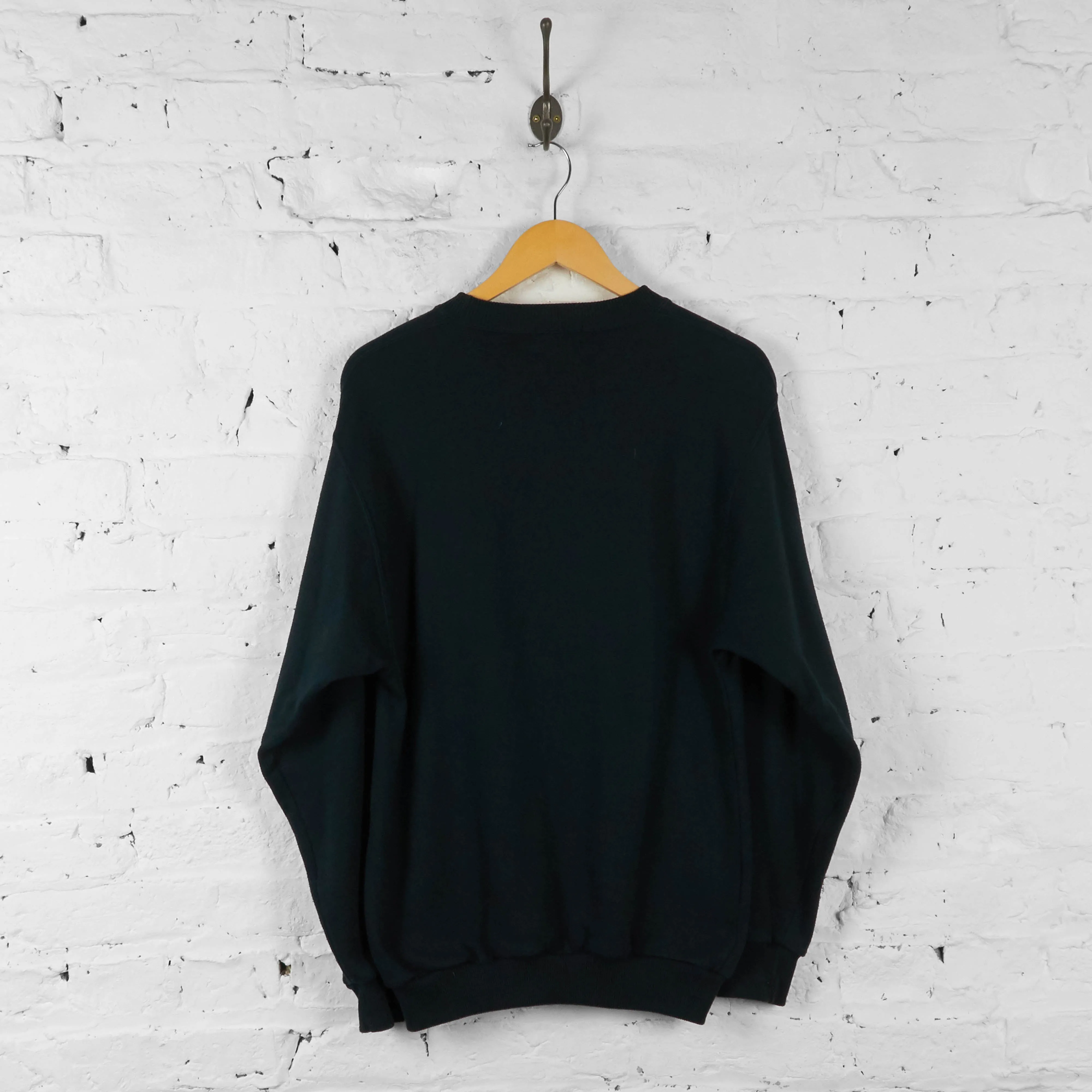 Vintage Fred Perry Sweatshirt - Black - M
