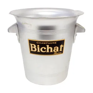 Vintage French Metal Ice Bucket | Bichat Label
