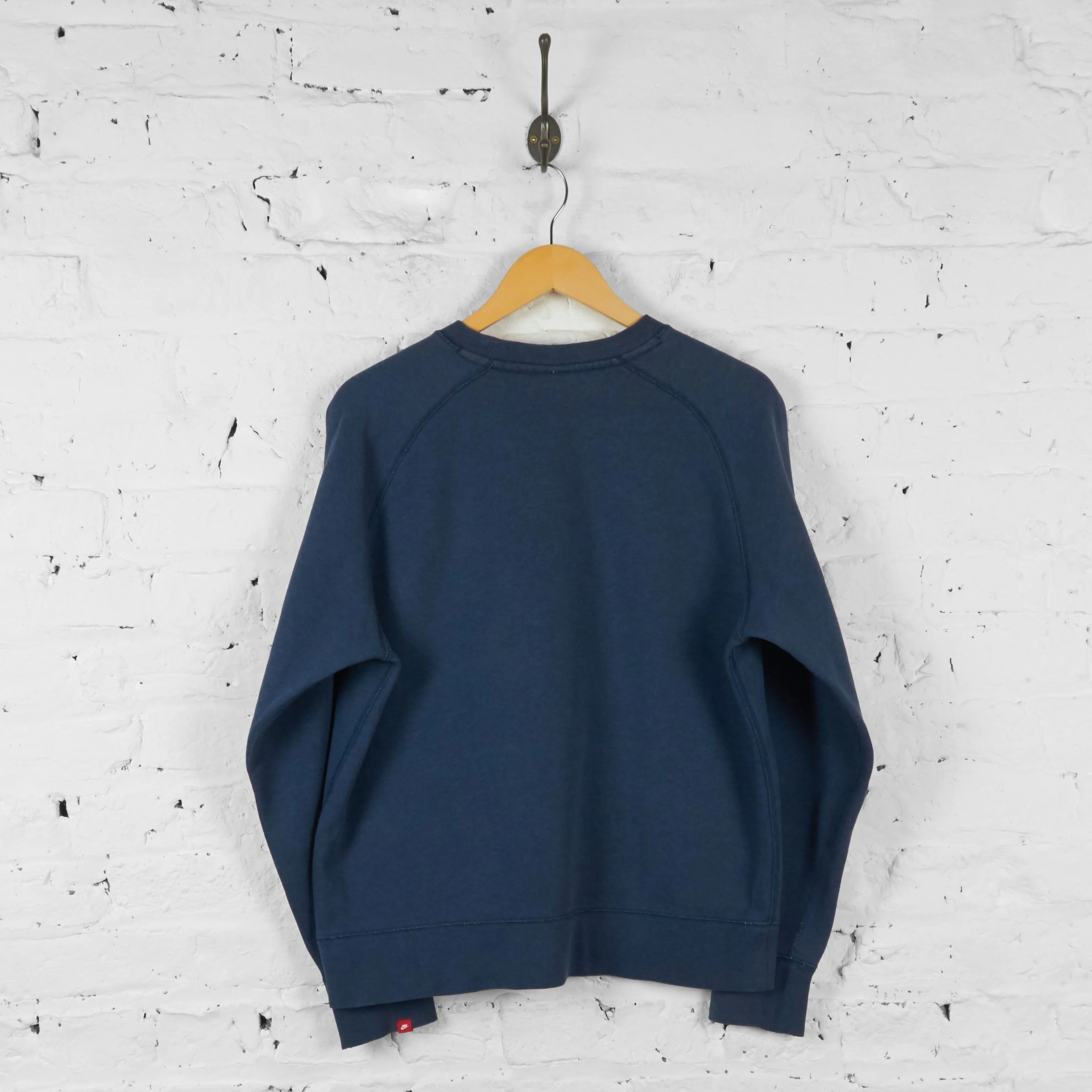 Vintage Nike Sweatshirt - Navy - M