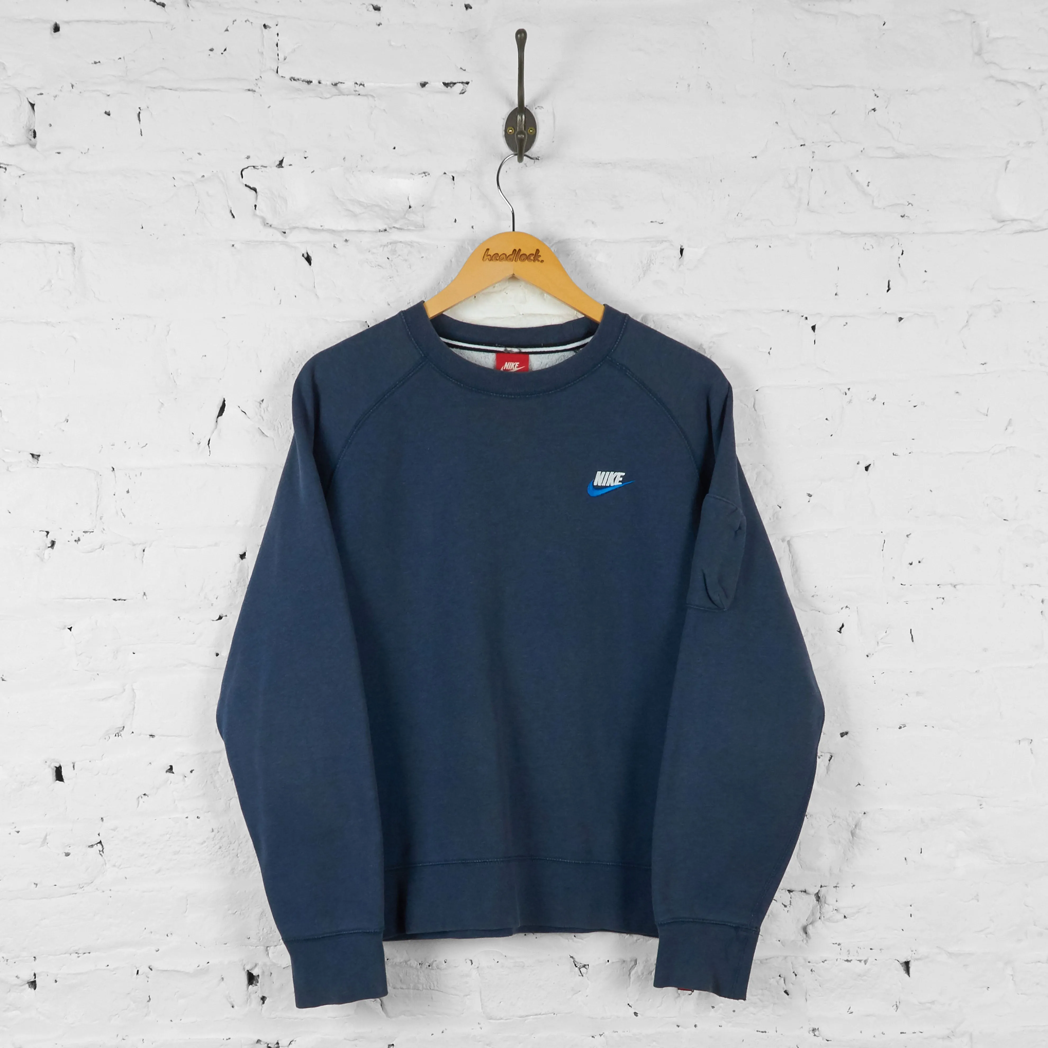 Vintage Nike Sweatshirt - Navy - M
