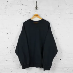 Vintage Starter Sweatshirt - Black - 2XL