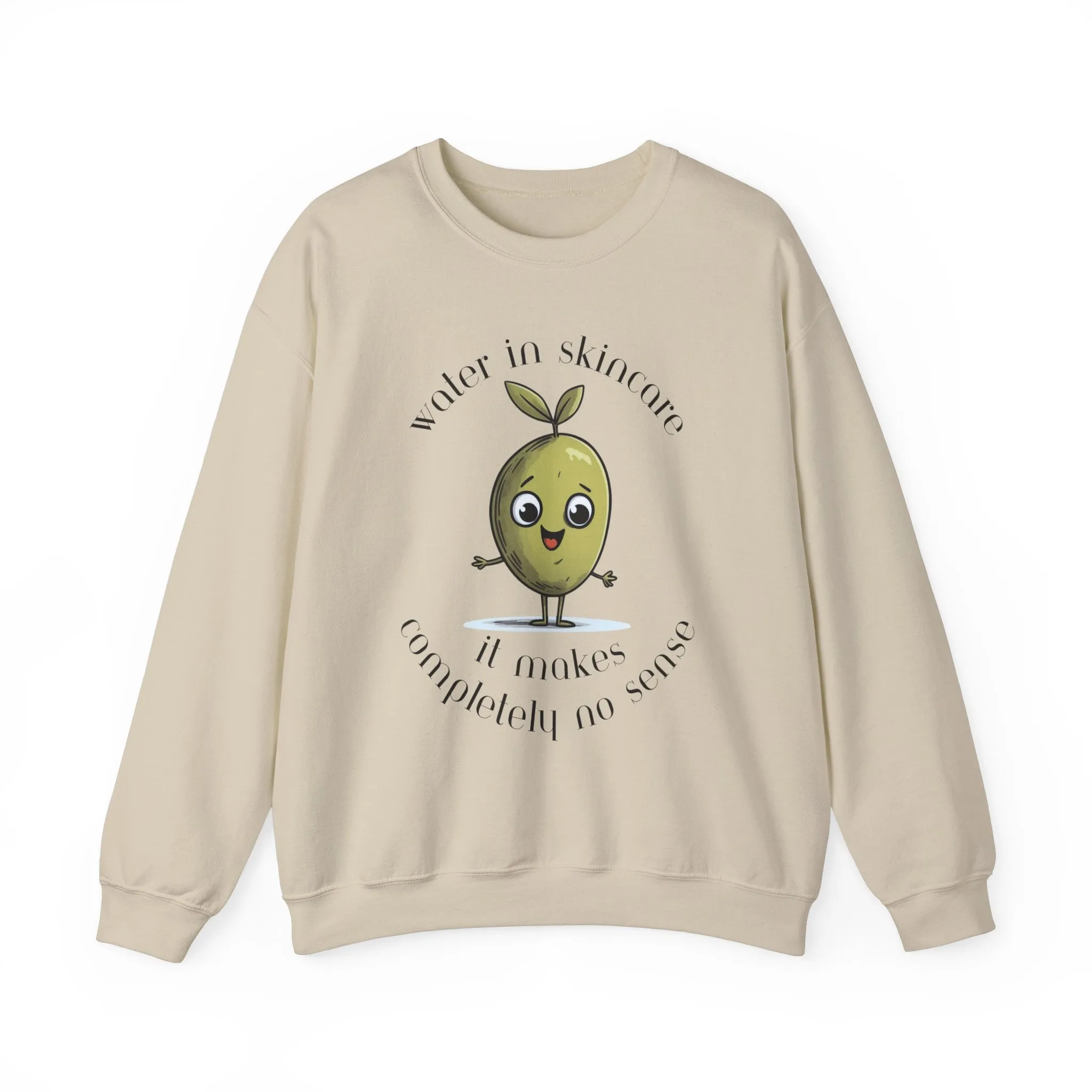 Water in skincare / waterless beauty / olive tree / Unisex Heavy Blend™ Crewneck Sweatshirt