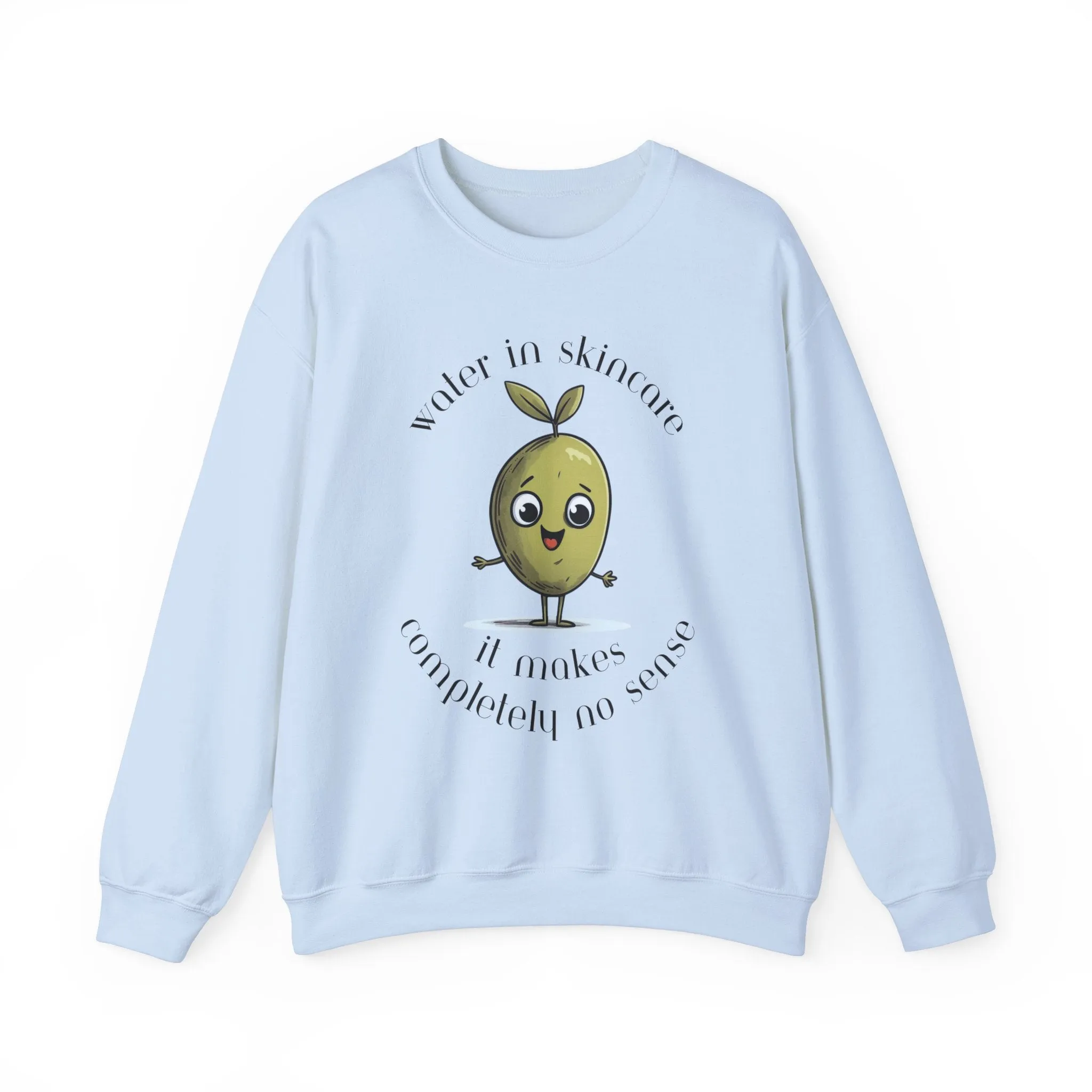 Water in skincare / waterless beauty / olive tree / Unisex Heavy Blend™ Crewneck Sweatshirt