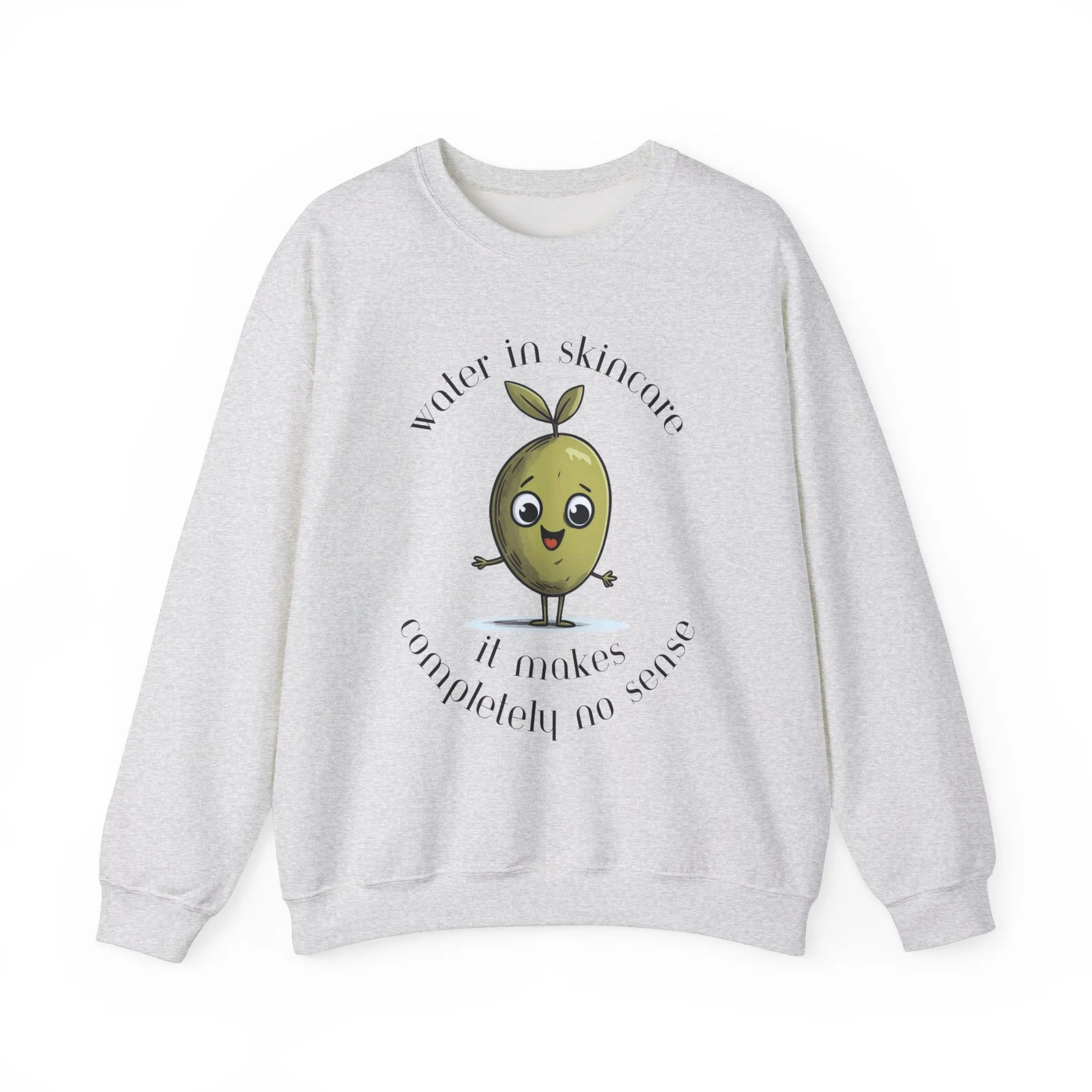 Water in skincare / waterless beauty / olive tree / Unisex Heavy Blend™ Crewneck Sweatshirt