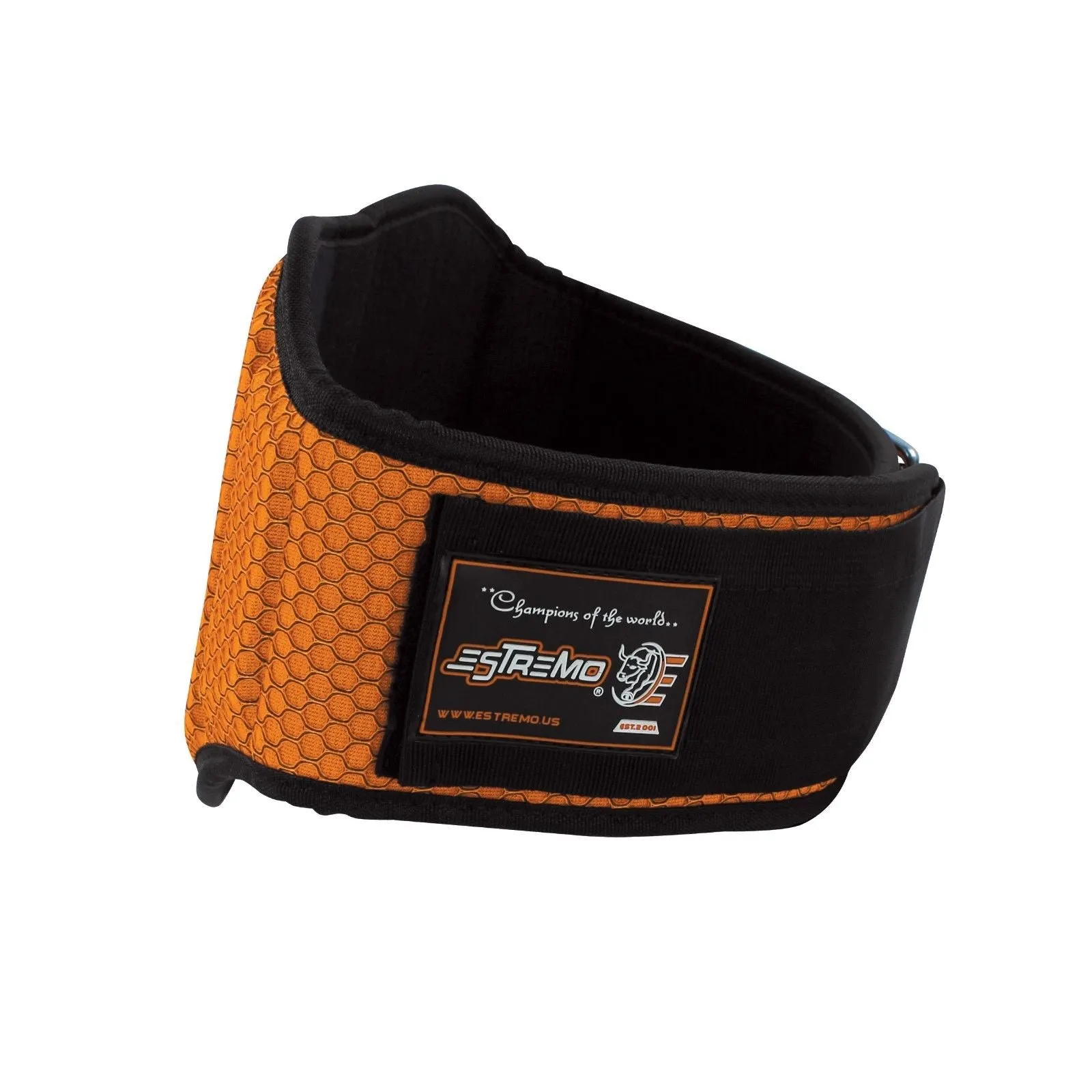 Weightlifting Belt 8" Neoprene - Orange