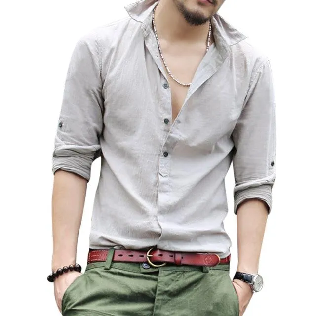 West Louis™ Men Quick Dry Casual Shirt