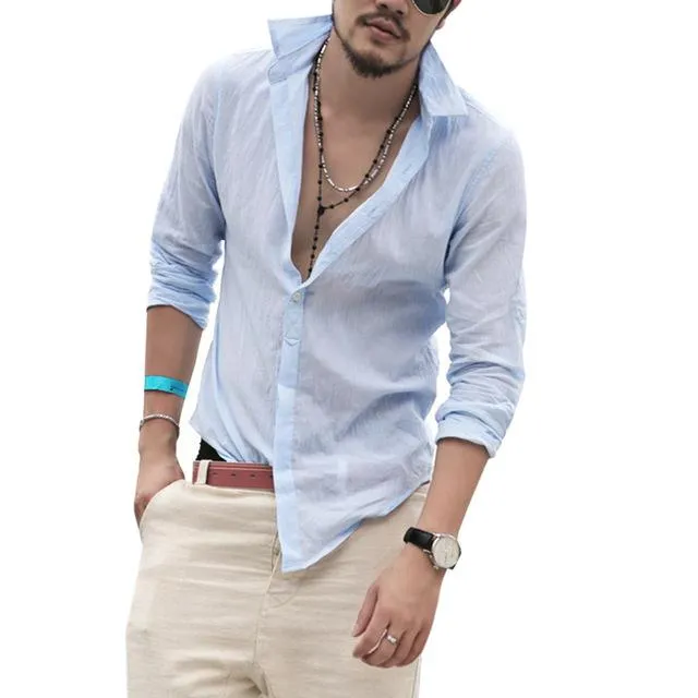 West Louis™ Men Quick Dry Casual Shirt