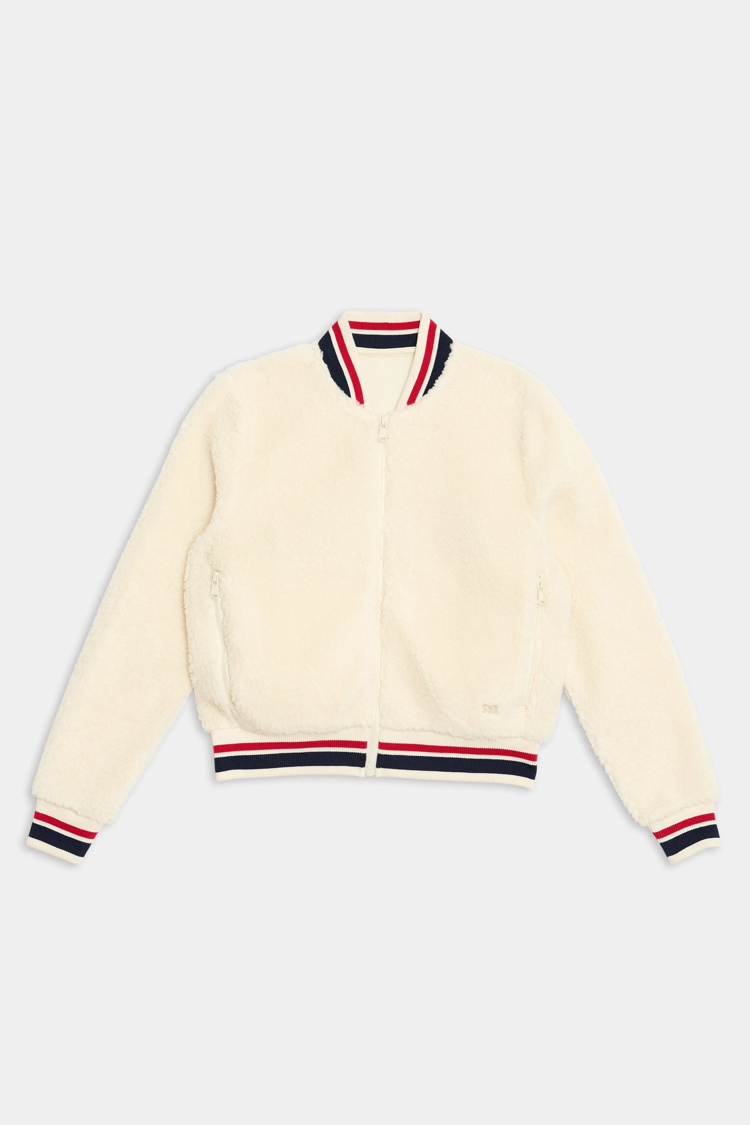Willa Sherpa Jacket - Creme