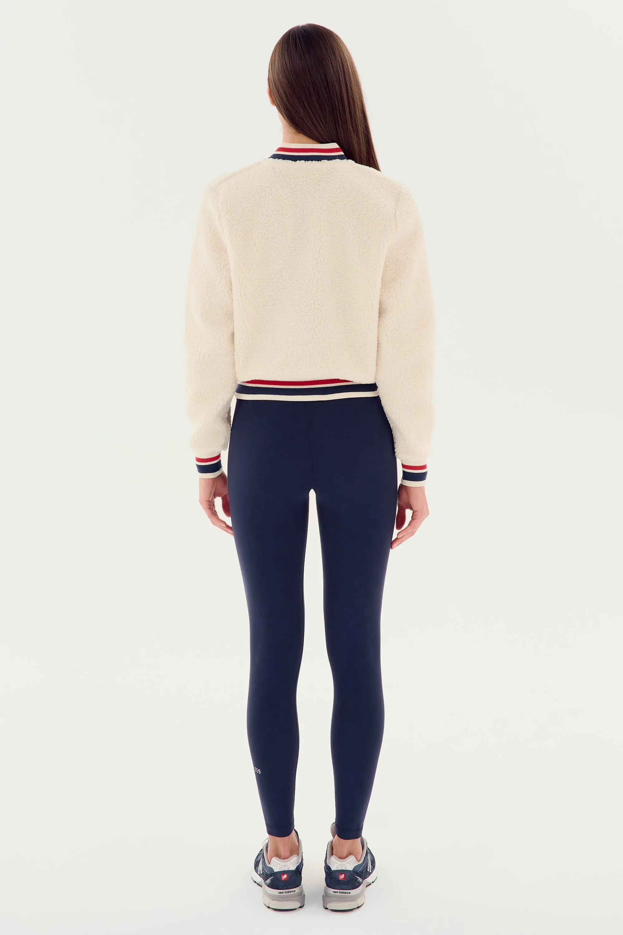 Willa Sherpa Jacket - Creme