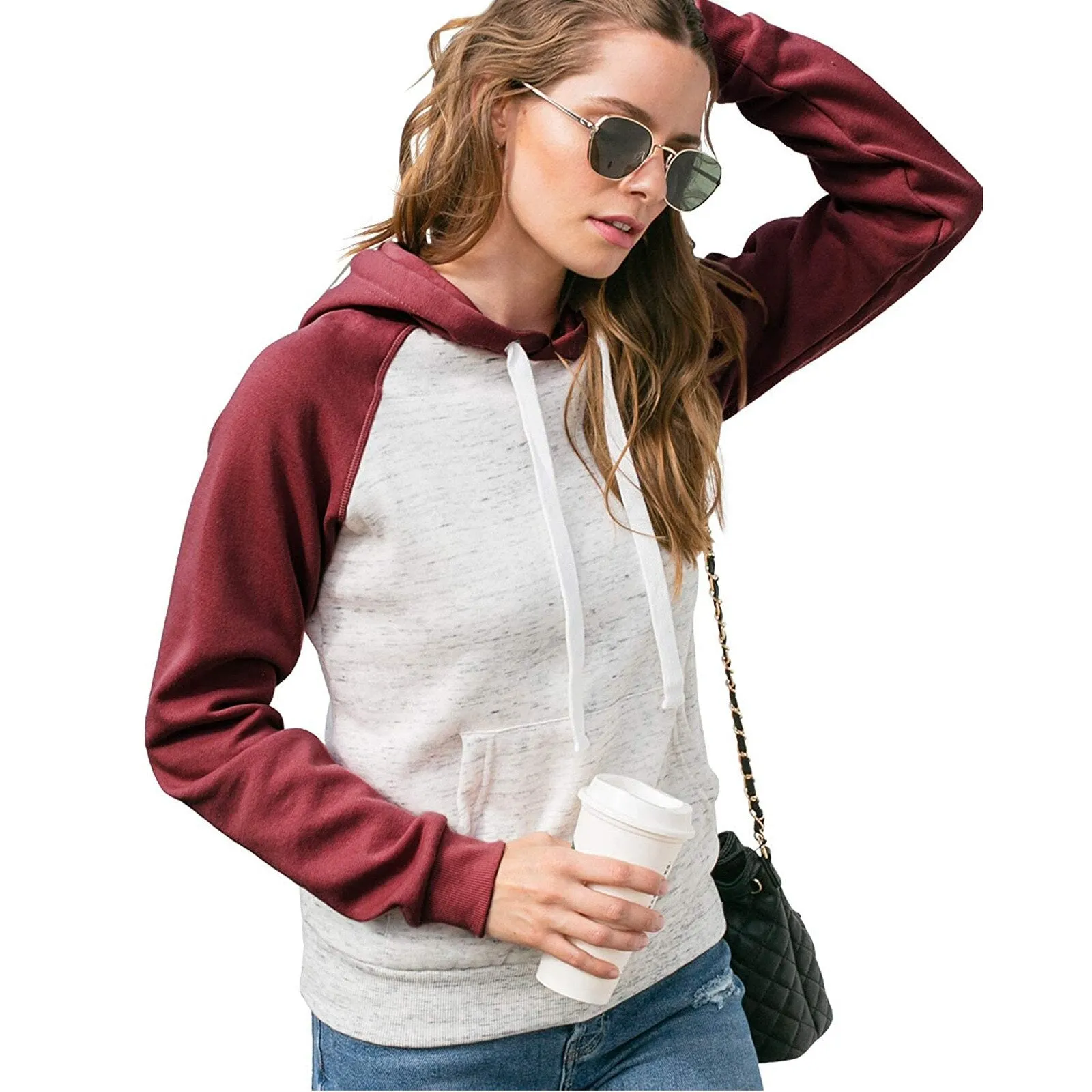 Woman hoodie Sweatshirts Fashion Sports