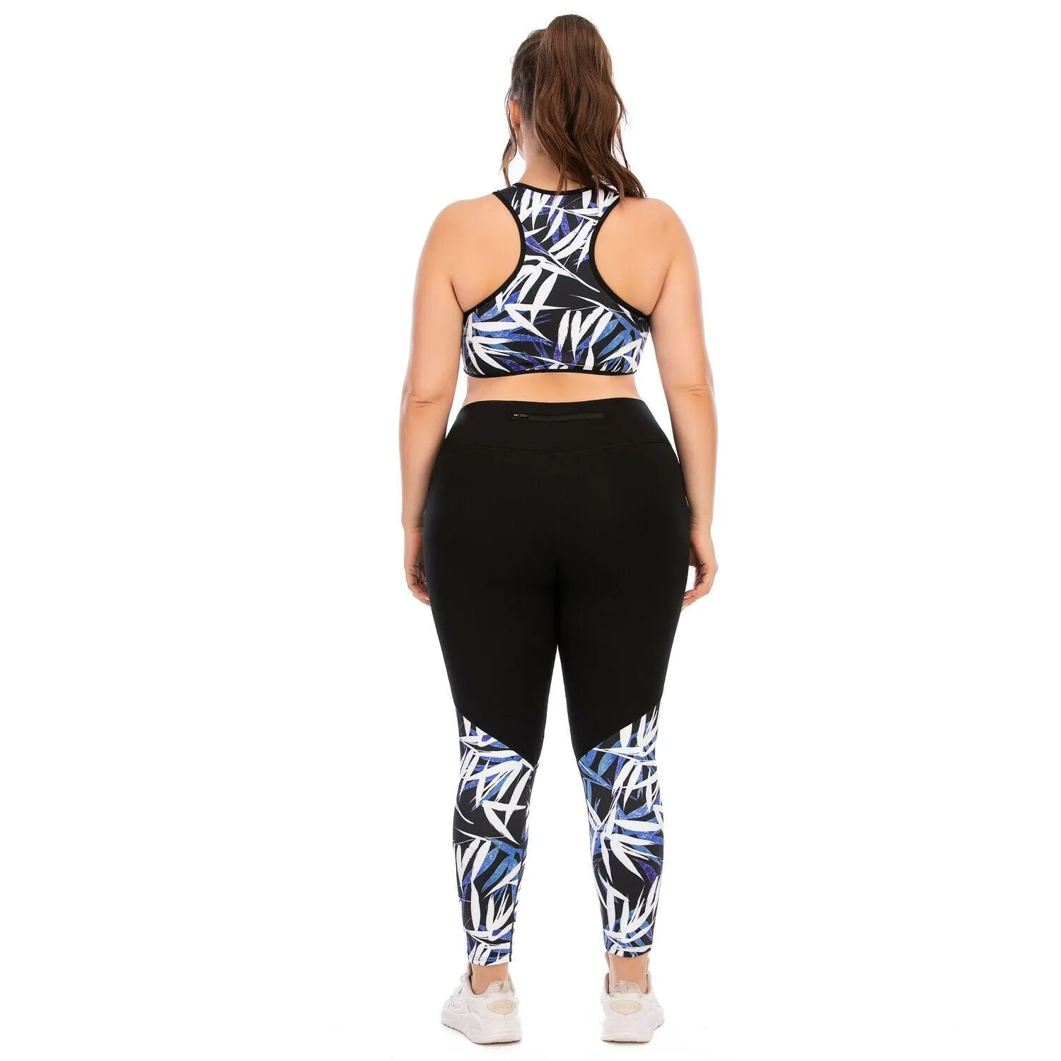 Women Plus Size Yoga Suits Sports Activewear