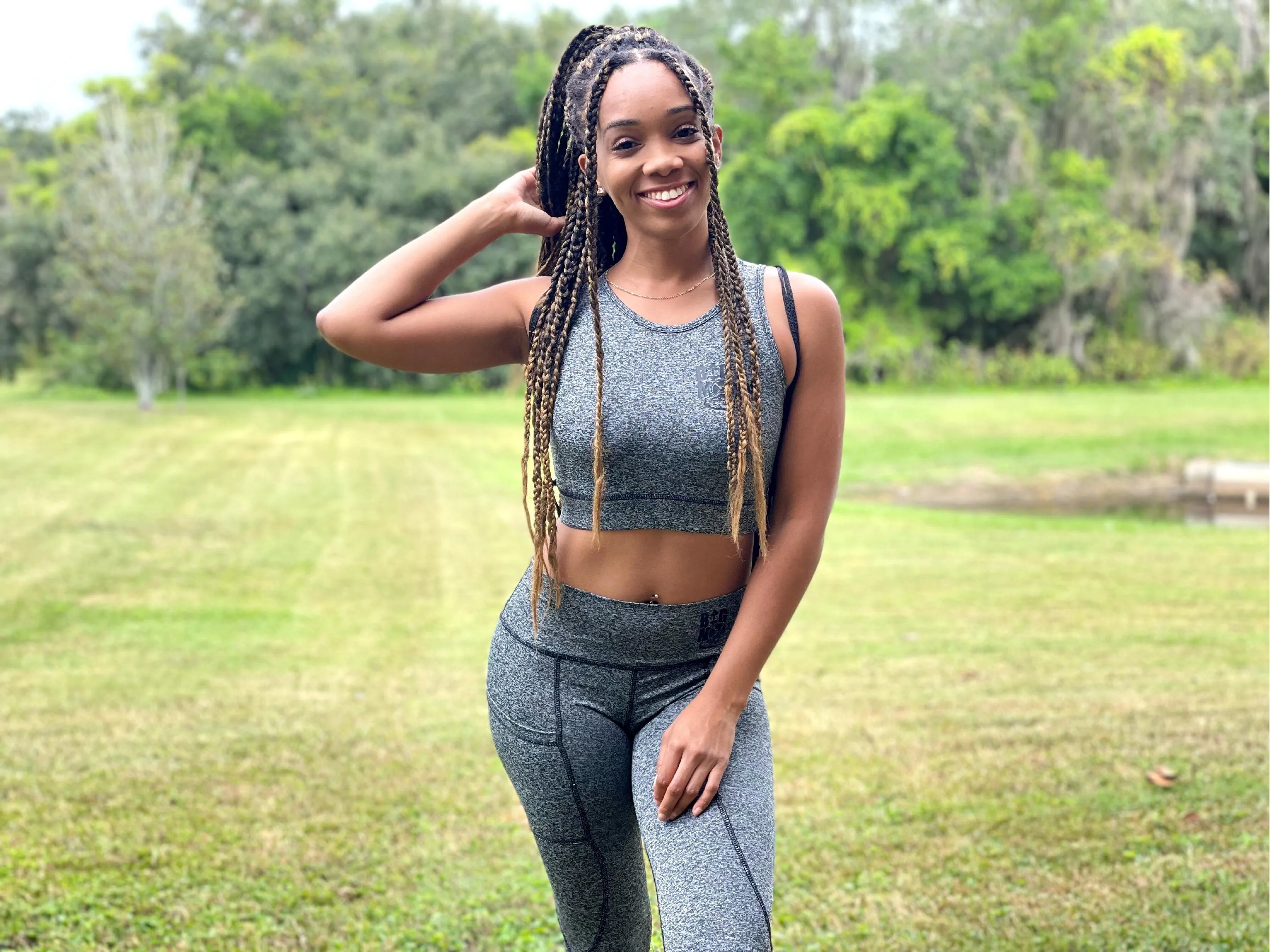 Women's Big Moss Fitness Leggings