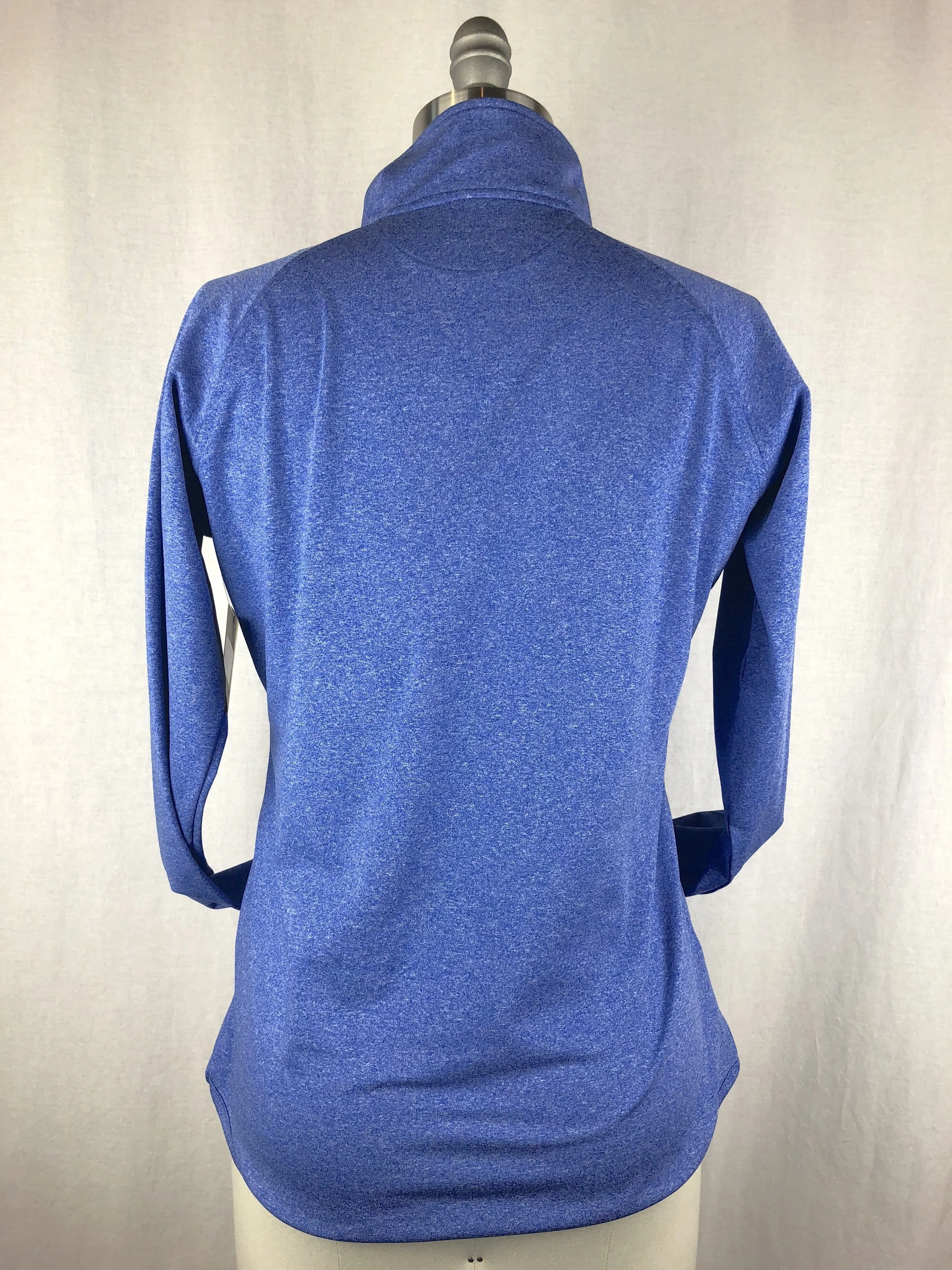Women's CR Heathered Royal Blue 1/4 Zip