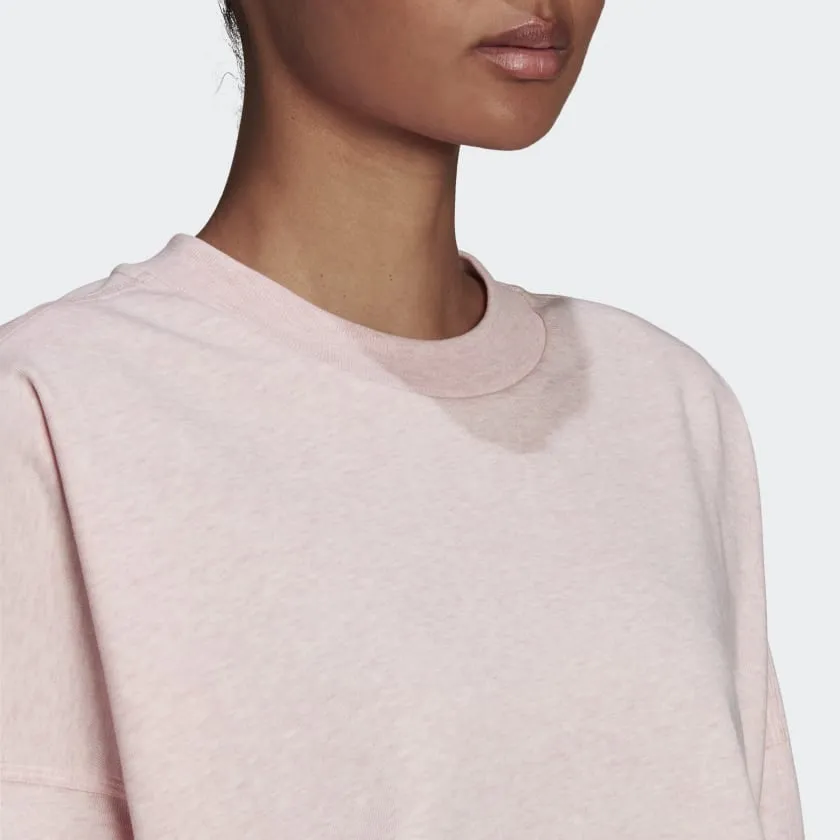 WOMENS CROPPED CREW NECK