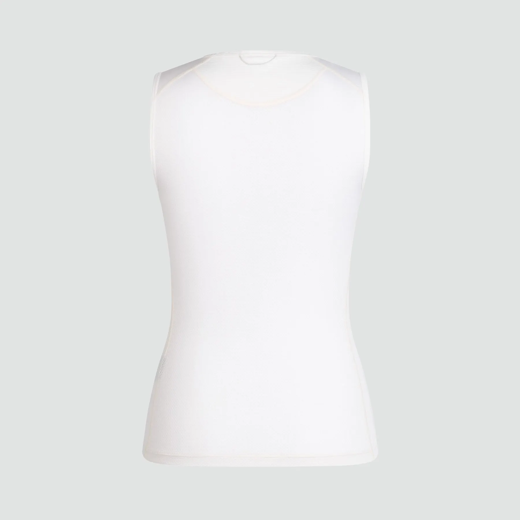 Women's Lightweight Base Layer - Sleeveless - White / White