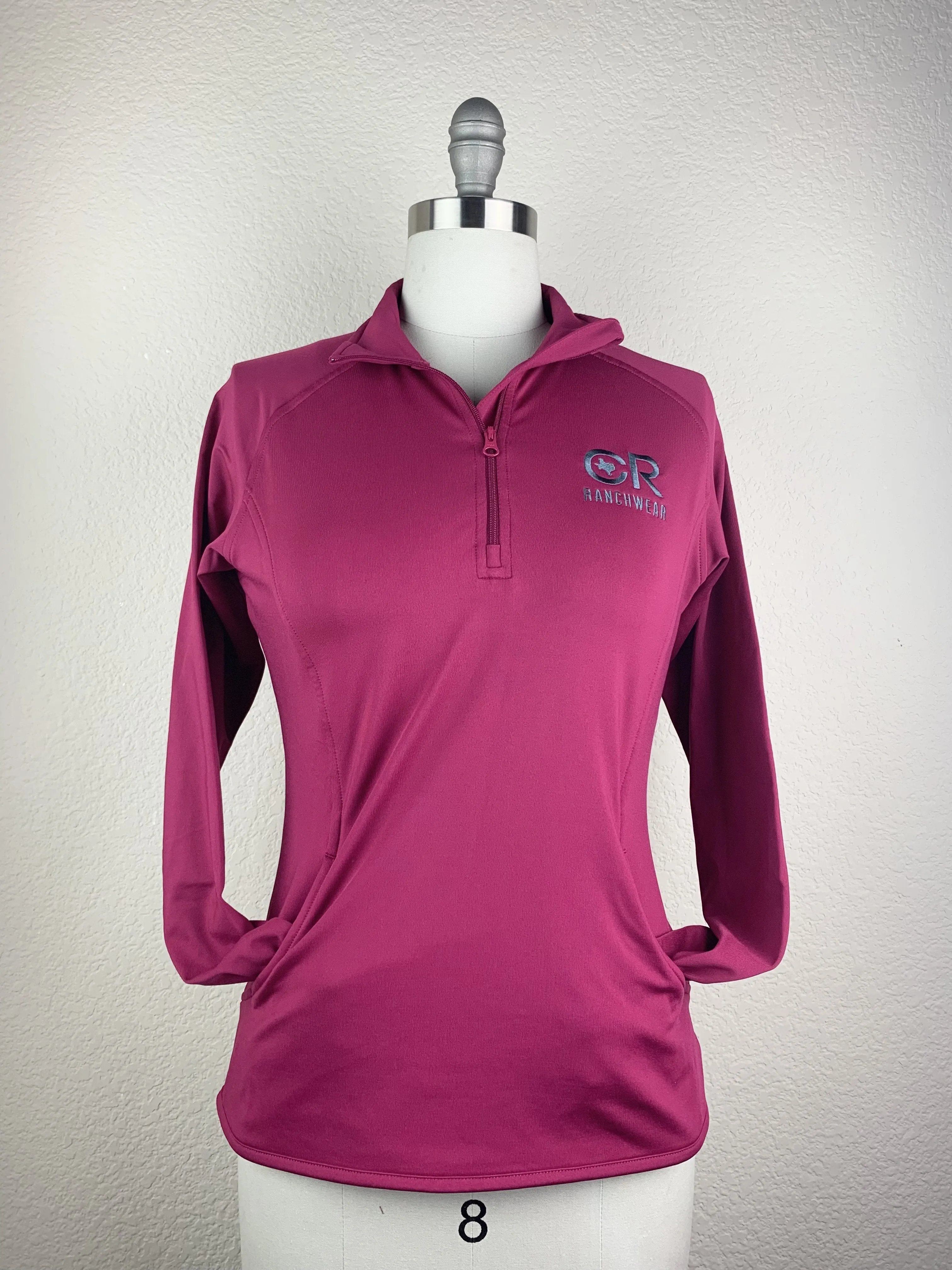 Women's Magenta 1/4 Zip