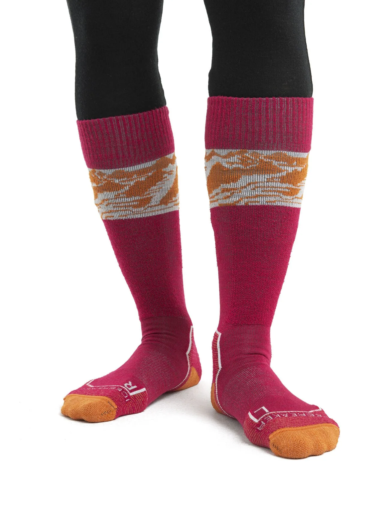 Women's Merino Ski  Light Over the Calf Alps 3D