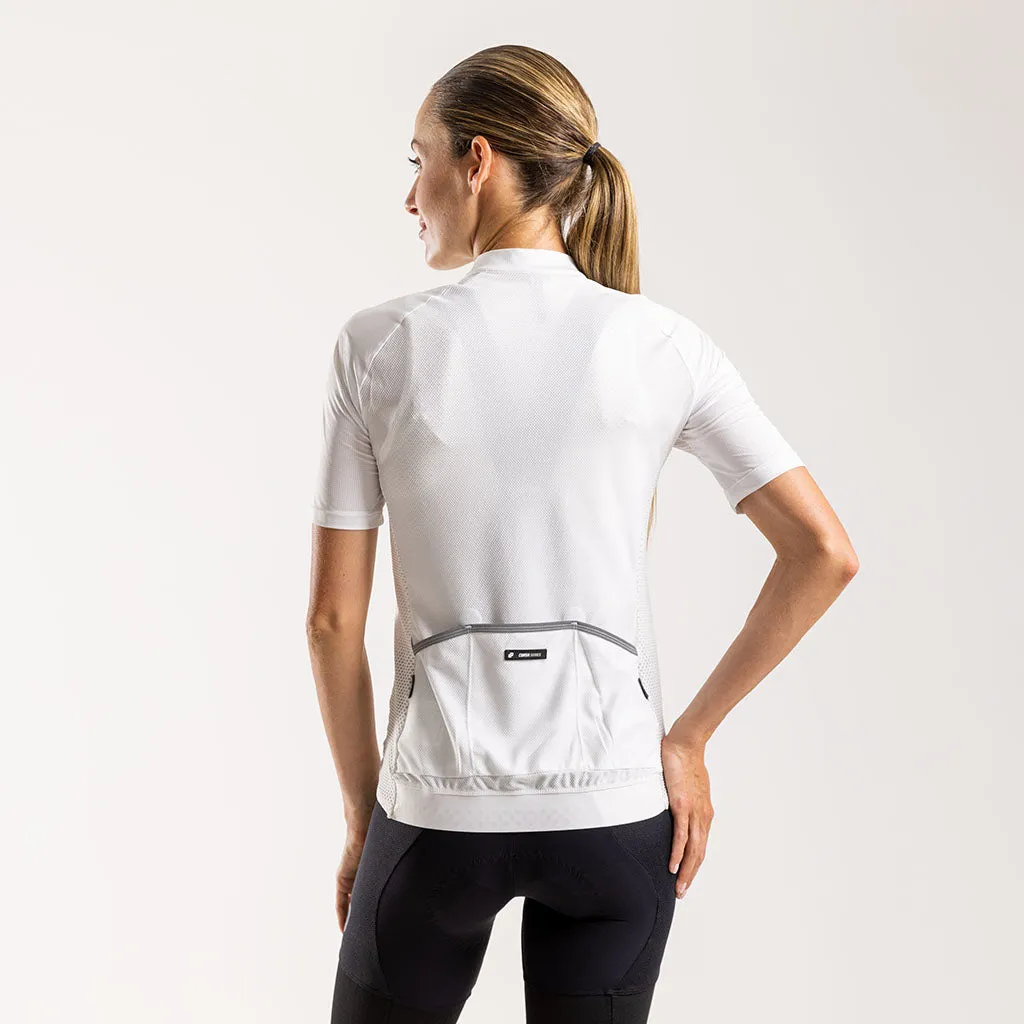 Women's Nucleo Sport Fit Jersey (White)