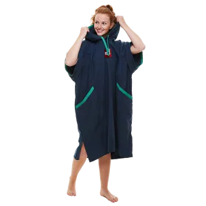 Women's Quick Dry Microfibre Changing Robe - Navy