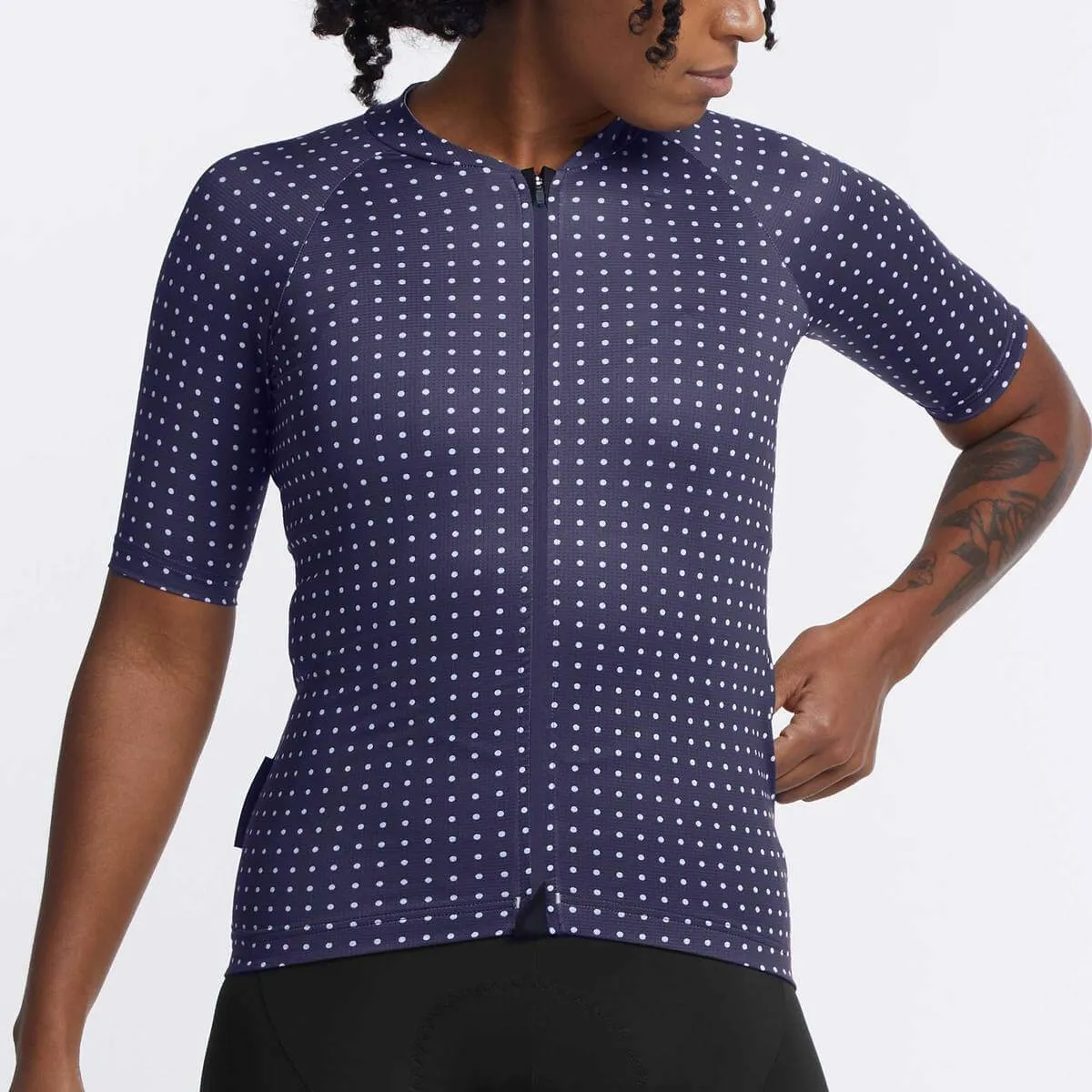 Women's Ultralight Jersey - Night Grid Dot