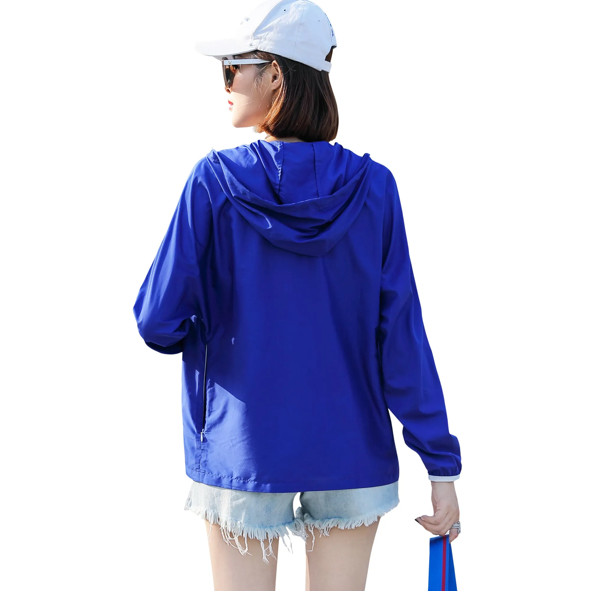 Women's UPF50  Smooth Zipper Quick Dry Sports Jacket