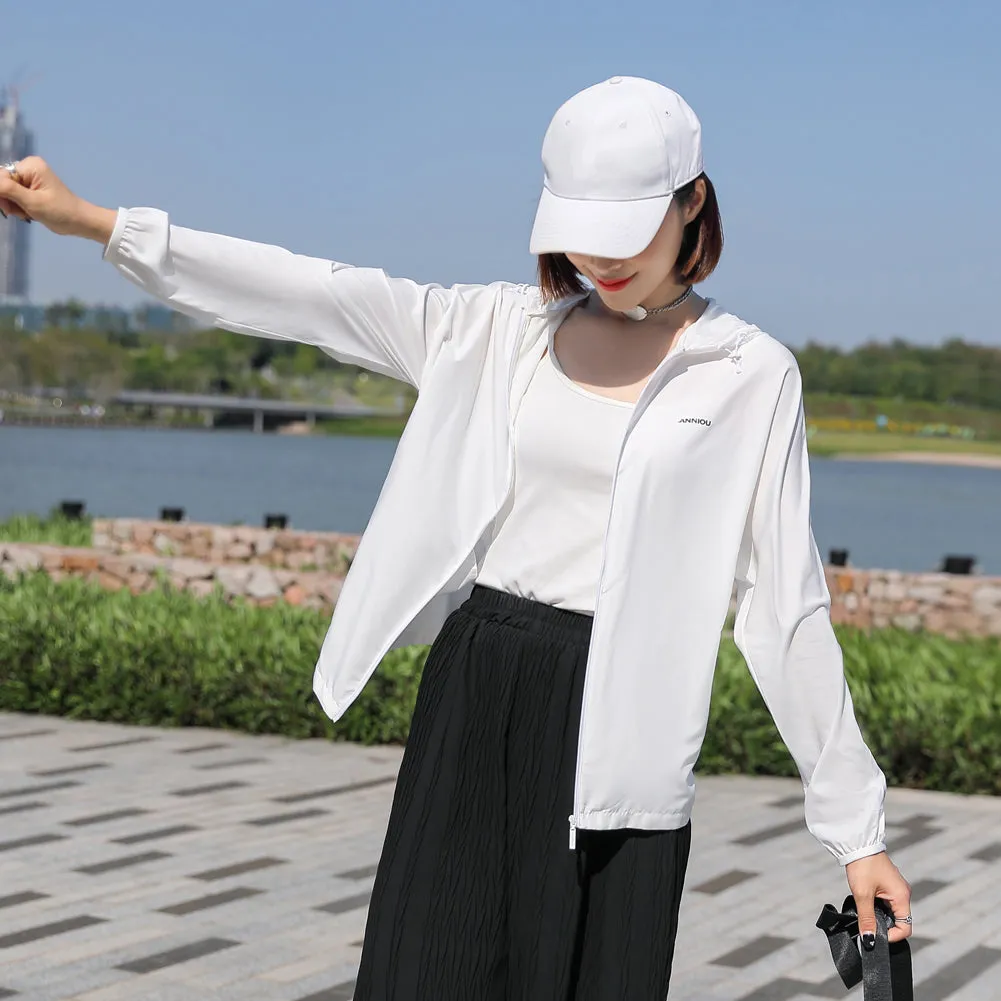 Women's UPF50  Smooth Zipper Quick Dry Sports Jacket