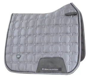 Woof Wear Vison Dressage Saddlecloth Steel