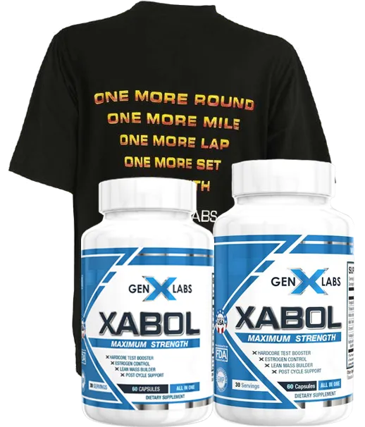 XABOL PCT & Test Booster Double Pak Free Shirt Offer