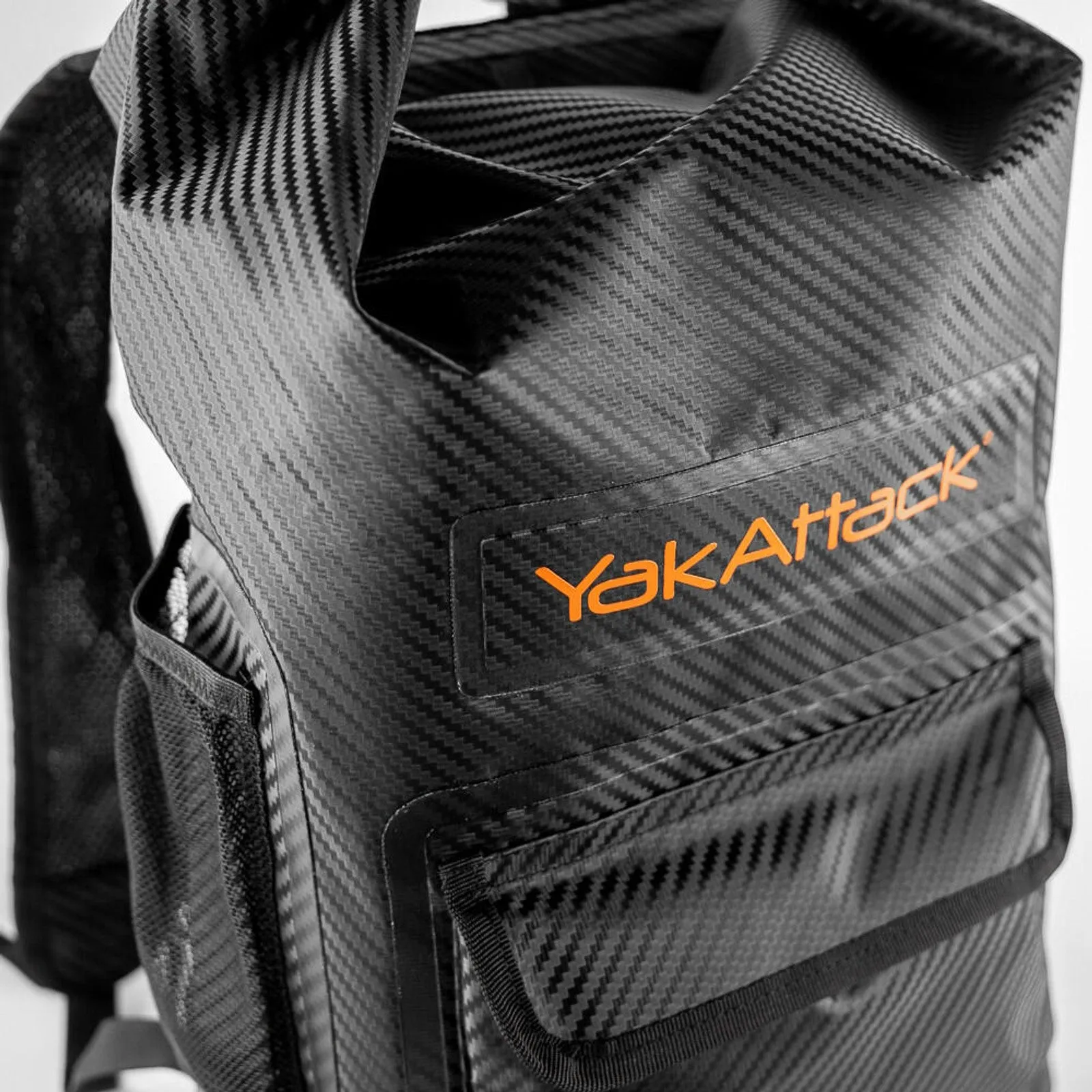 YakAttack - 20L Roll-Top Drybag Backpack - Black