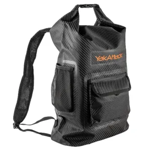 YakAttack - 20L Roll-Top Drybag Backpack - Black
