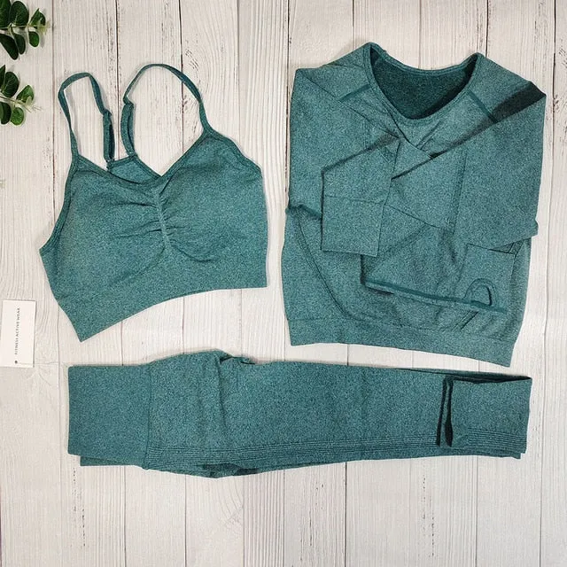 Yoga Clothing Set Sports Suit Women Sportswear
