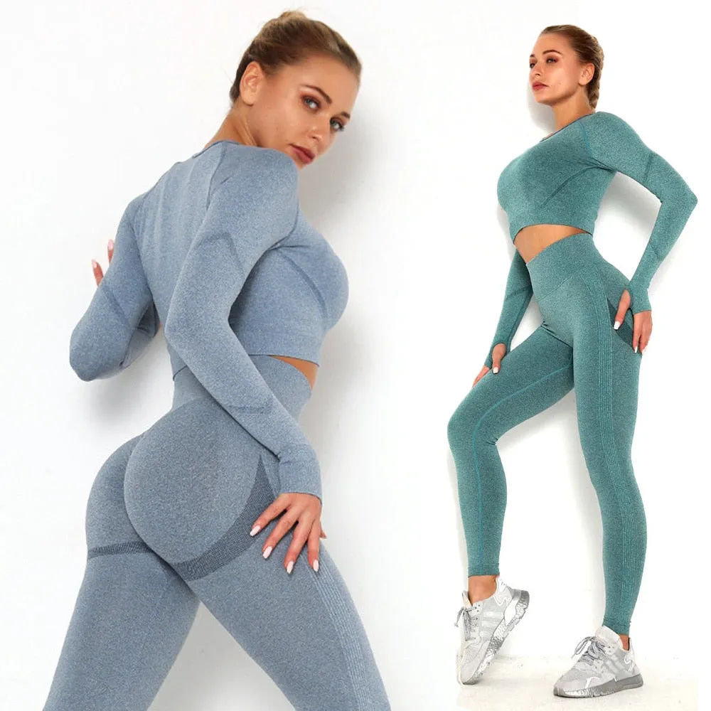 Yoga Clothing Set Sports Suit Women Sportswear