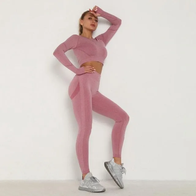 Yoga Clothing Set Sports Suit Women Sportswear